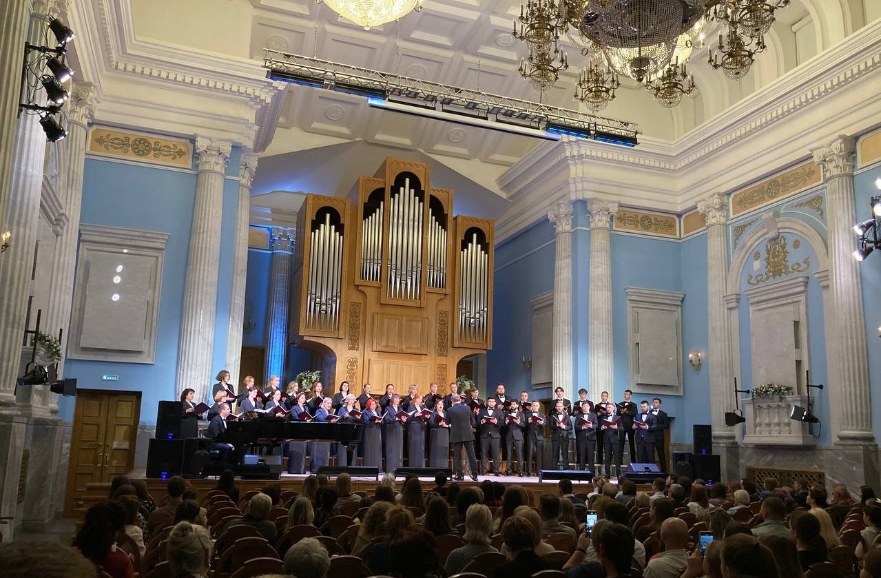 Здание певческой капеллы в Санкт Петербурге